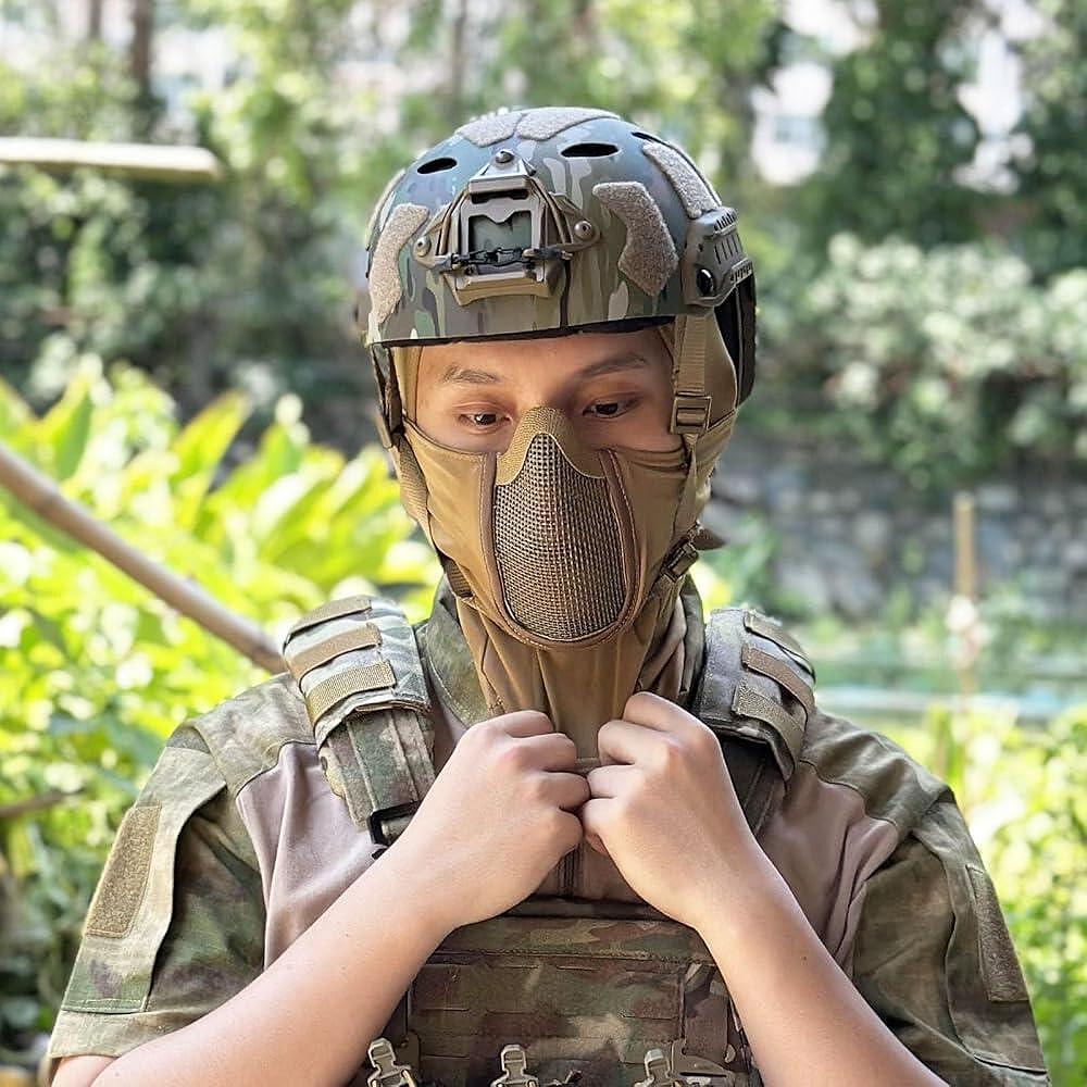 Taktikai balaclava beépített számaszkkal