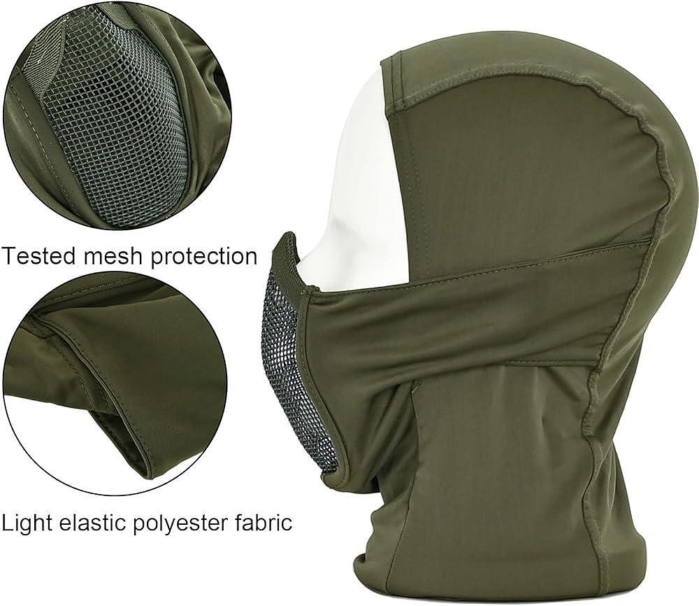 Taktikai balaclava beépített számaszkkal