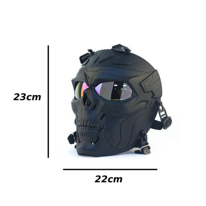 Masque tactique Skull Helmet avec visière
