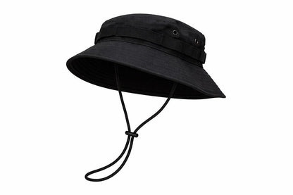 Taktikai bucket sapka – zsinórral és szellőzőnyílásokkal