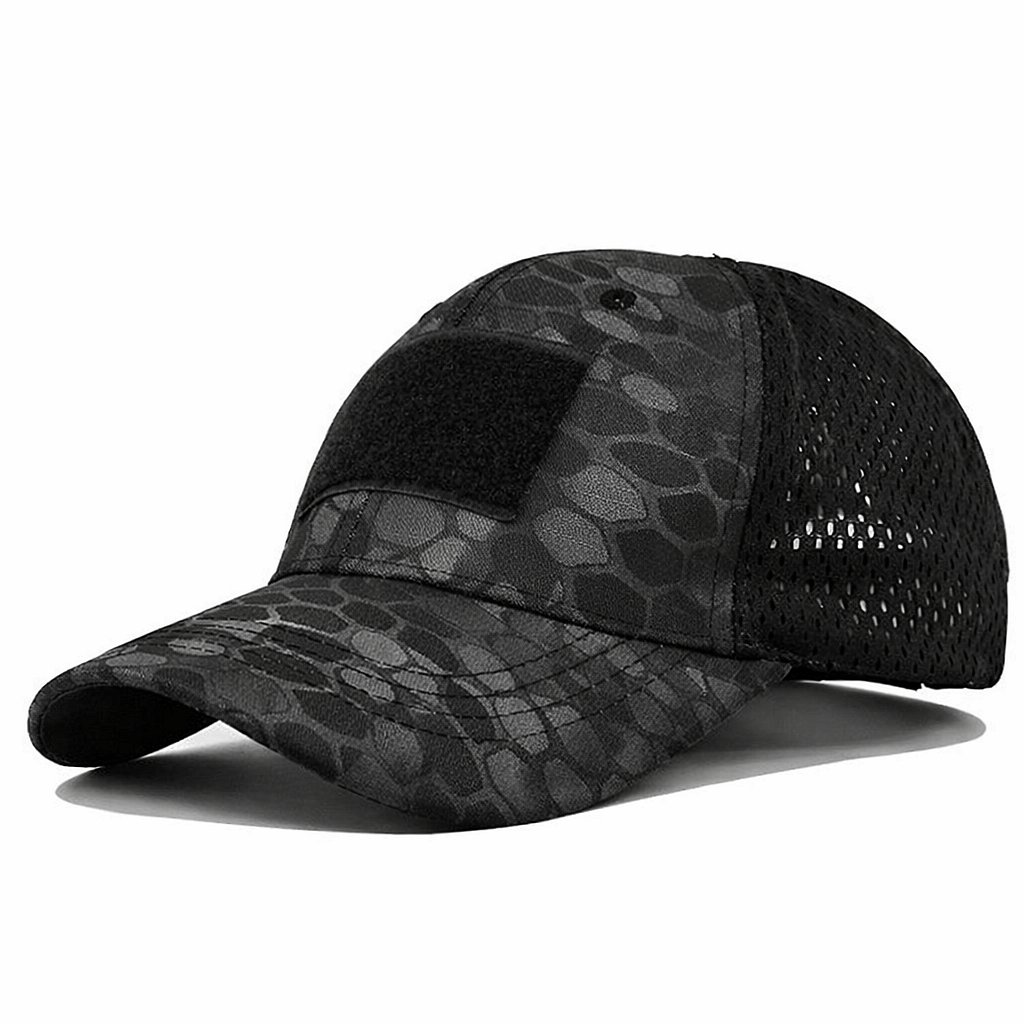 Șapcă tactică Trucker cu vizieră și plasă, velcro