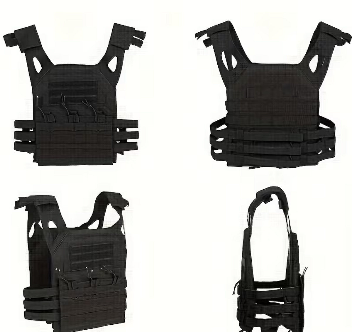 Plate Carrier taktikai mellény, MOLLE rendszer, állítható