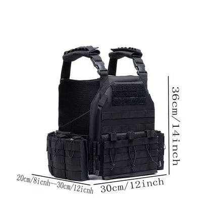 Taktički prsluk Plate Carrier, MOLLE sustav, s modulima - podesiv