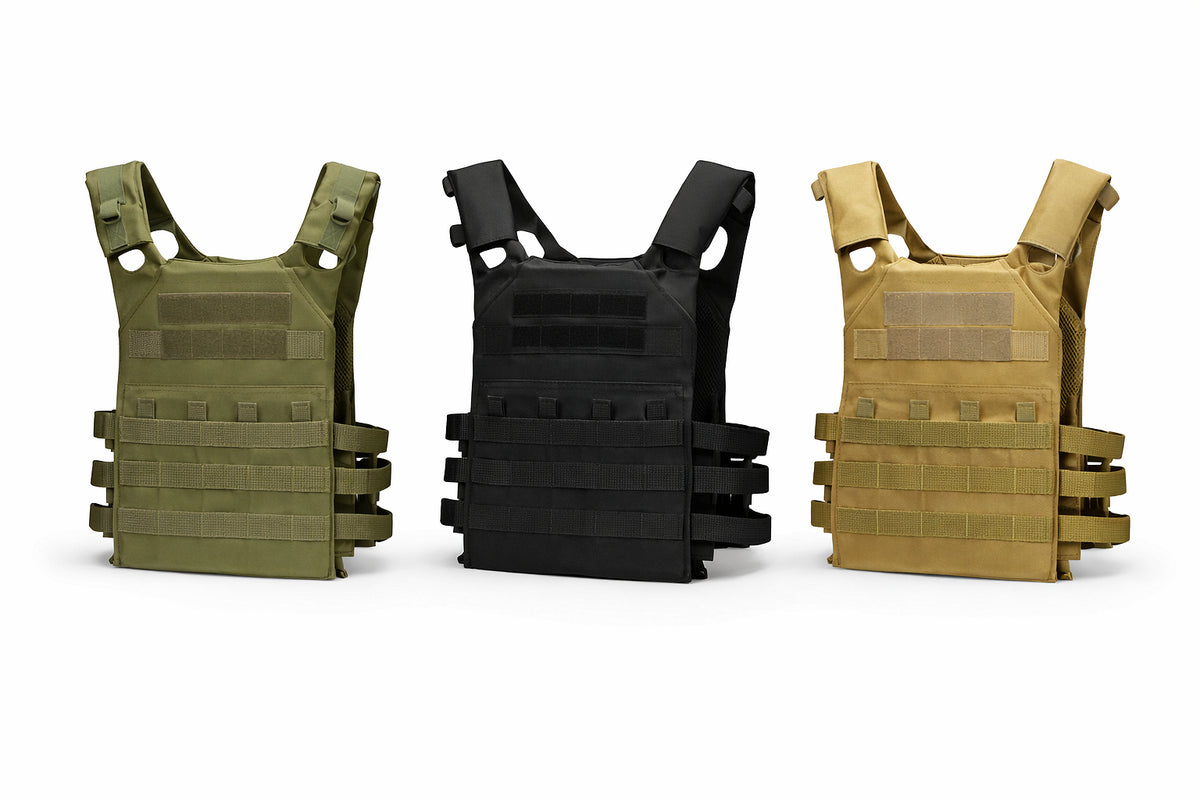 Plate Carrier taktikai mellény, MOLLE rendszer, állítható