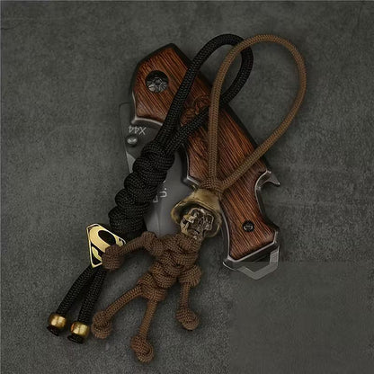 Taktikai kulcstartó Paracord Skull Soldier