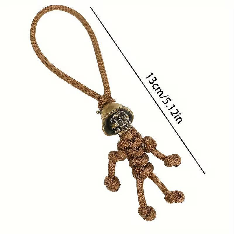 Taktikai kulcstartó Paracord Skull Soldier