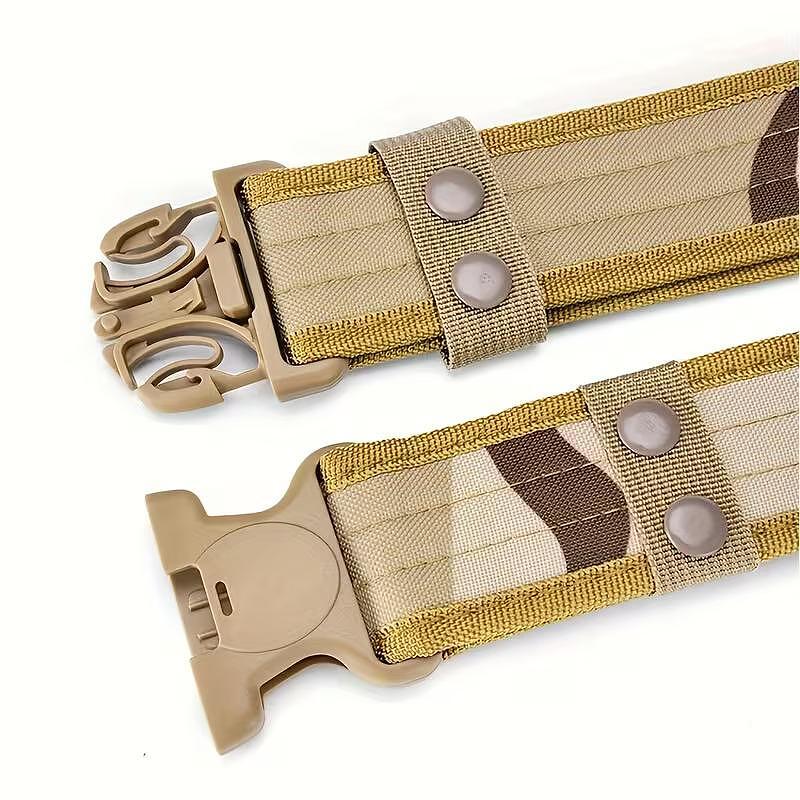 Taktischer breiter Gürtel 5 cm mit Schnellverschluss, 125 cm
