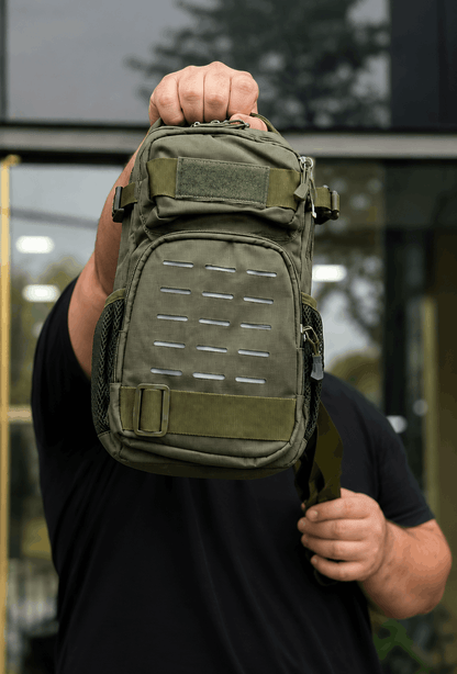 Rucsac tactic EDC 10L cu o singură bretea și sistem MOLLE