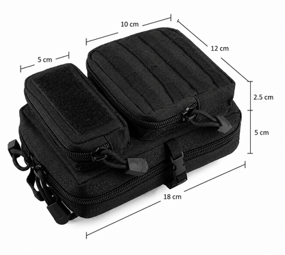 Τακτική αρθρωτή τσάντα BlackAirsoft Mini Utility Pouch MOLLE