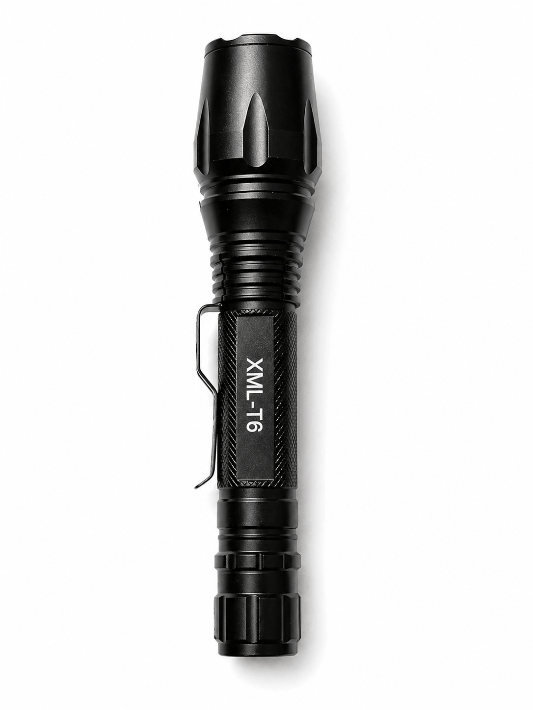Тактически LED фенер Black Airsoft комплект с батерии и зарядно