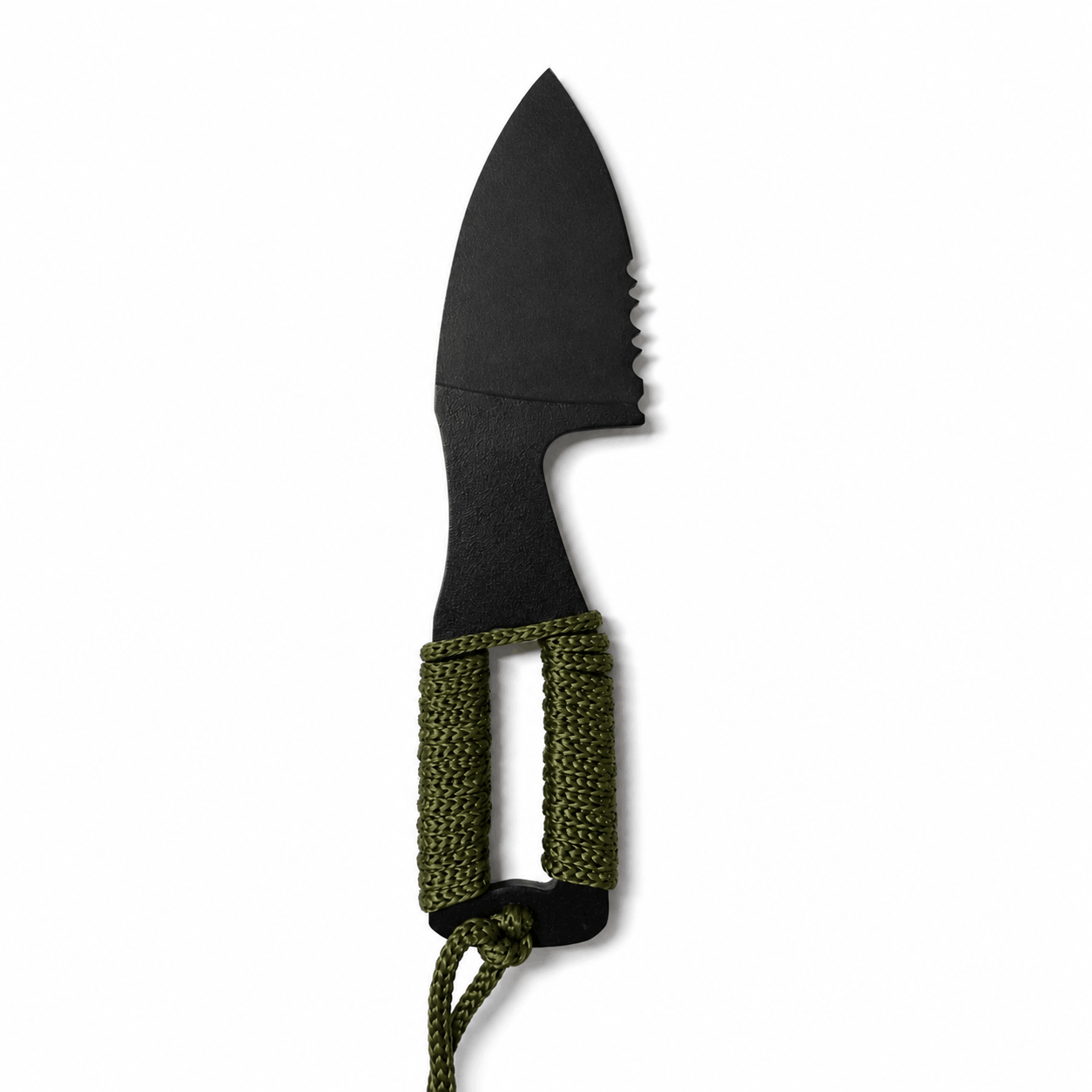 Тактически нож KEYD Black Airsoft за врат с кания