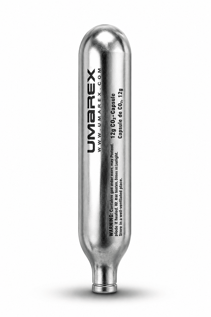 Capsulă Umarex CO₂ 12 g pentru Airsoft, pistoale și puști cu aer comprimat